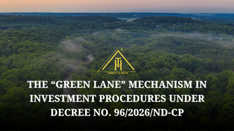THE “GREEN LANE” MECHANISM IN INVESTMENT PROCEDURES UNDER DECREE NO. 96 ...